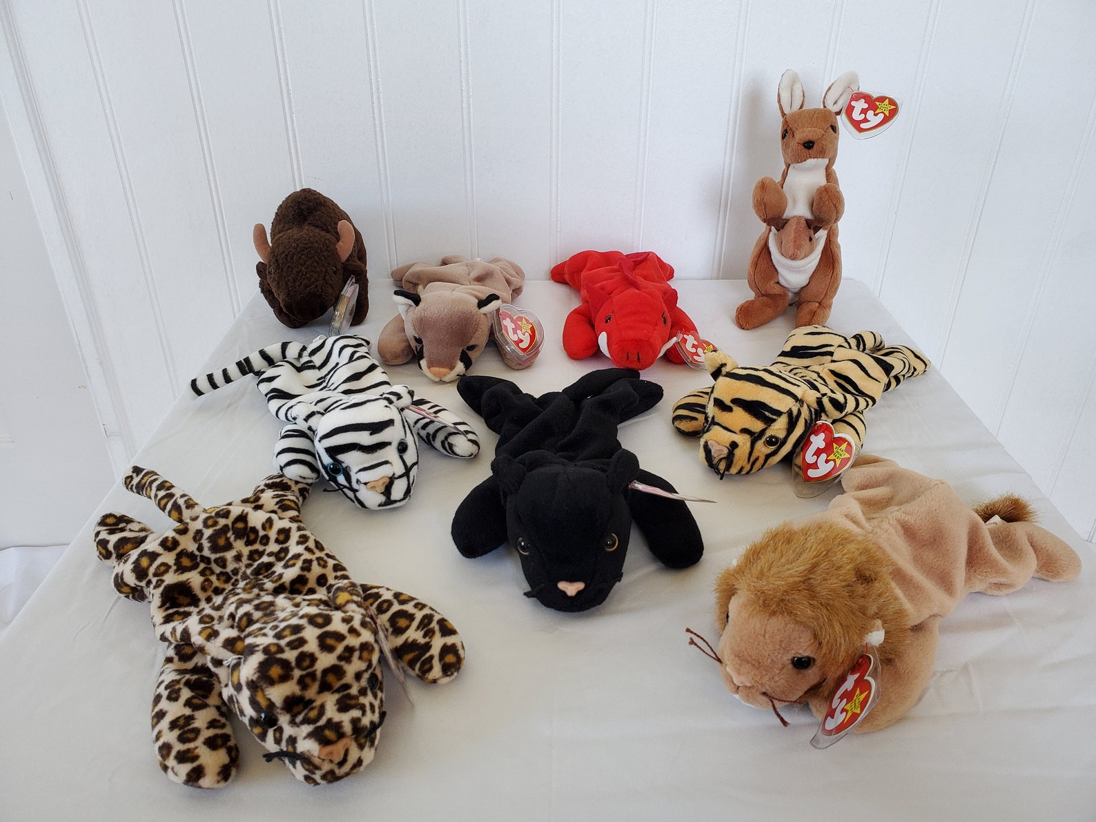 Ty Original Beanie Babies Zoo Animal Lot 1 Can Be Sold Etsy