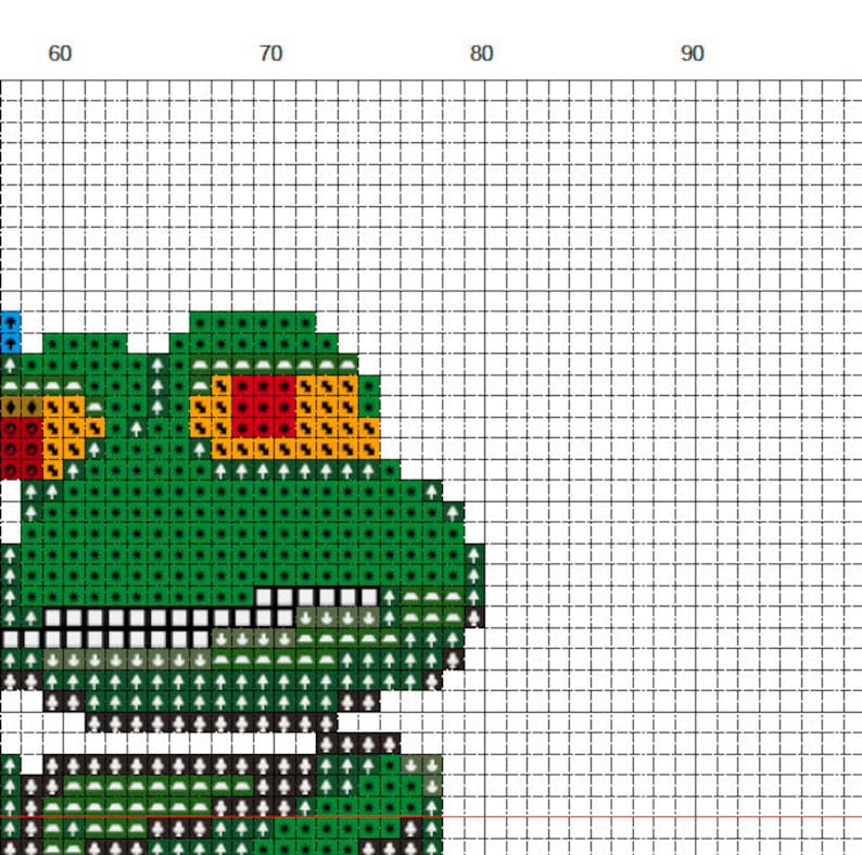 Help Frog Cross Stitch Pattern Instant Download PDF