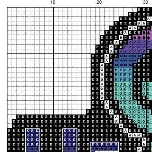 Heaven's Gate Logo Cross Stitch Pattern Instant Download PDF image 2