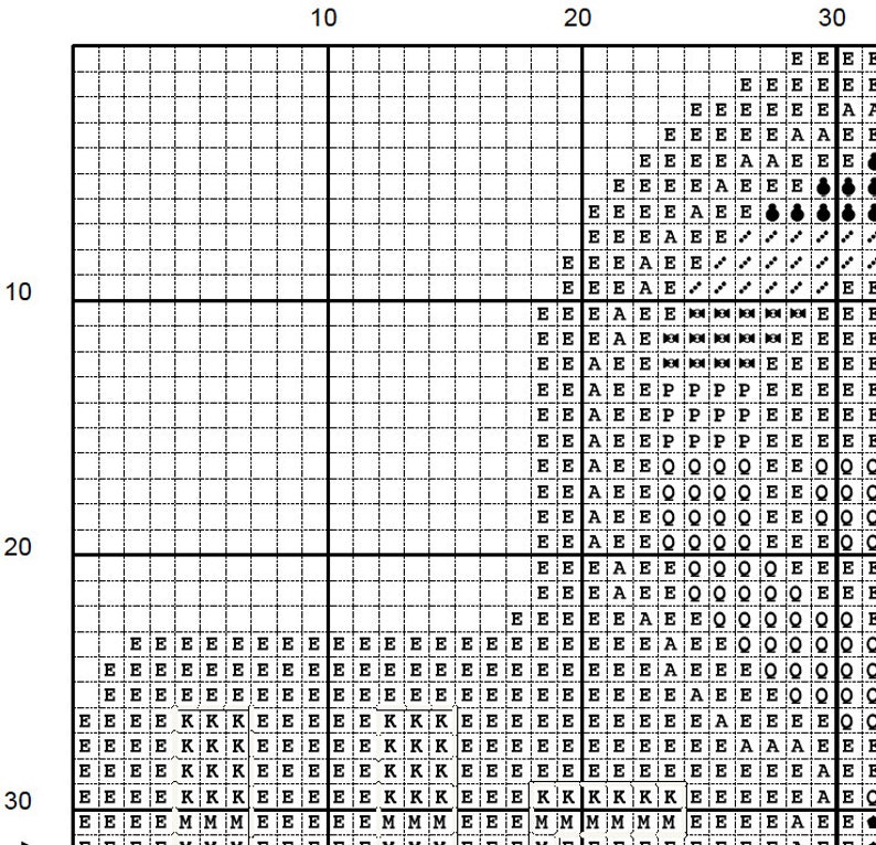 Heaven's Gate Logo Cross Stitch Pattern Instant Download PDF image 3