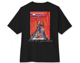 Reon the Lion and Japan Fushimi Inari Taisha Unisex T-Shirt, Casual Streetwear Style | Dispatch from US