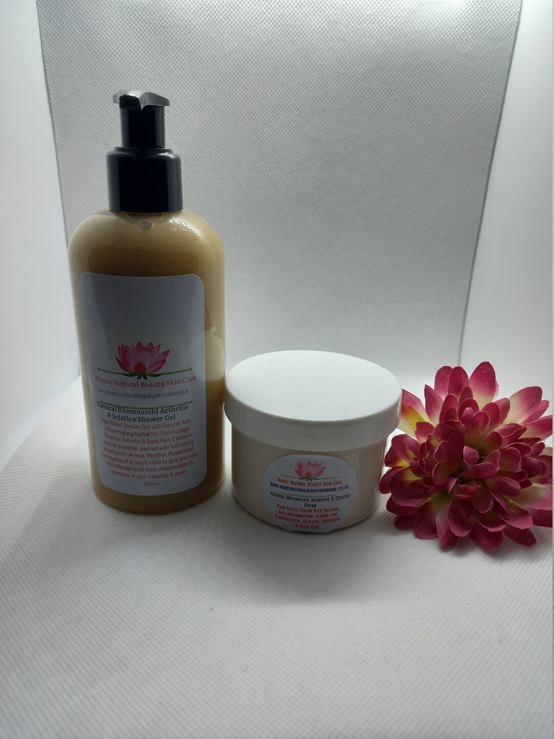 Natural Rheumatoid Arthritis & Sciatica Cream and Shower Gel Etsy