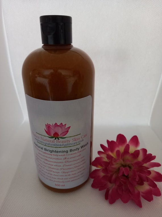Natural Brightening Body Wash Etsy UK