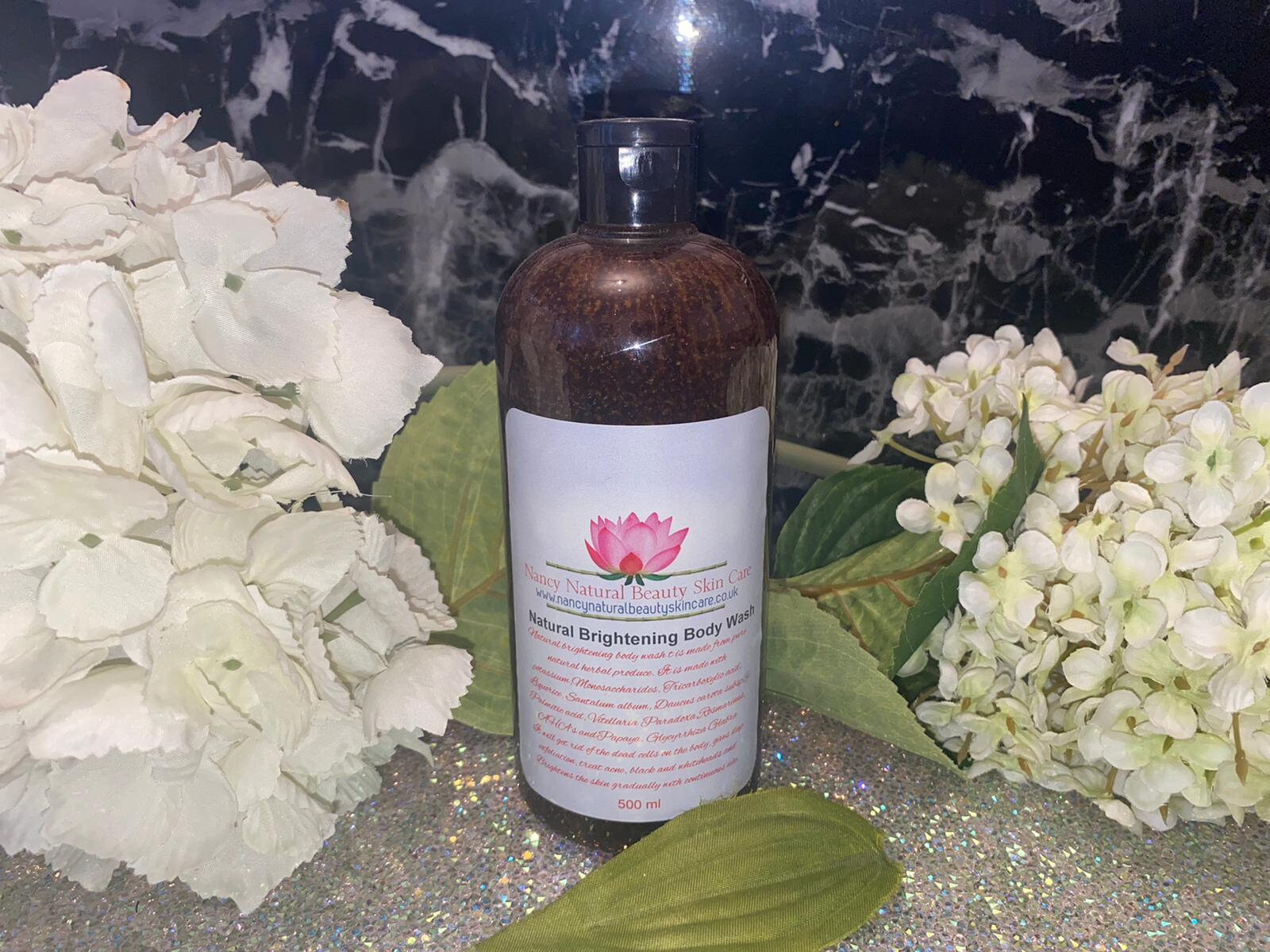 Natural Brightening Body Wash Etsy