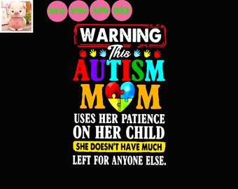 Download Autism Mom Svg Etsy