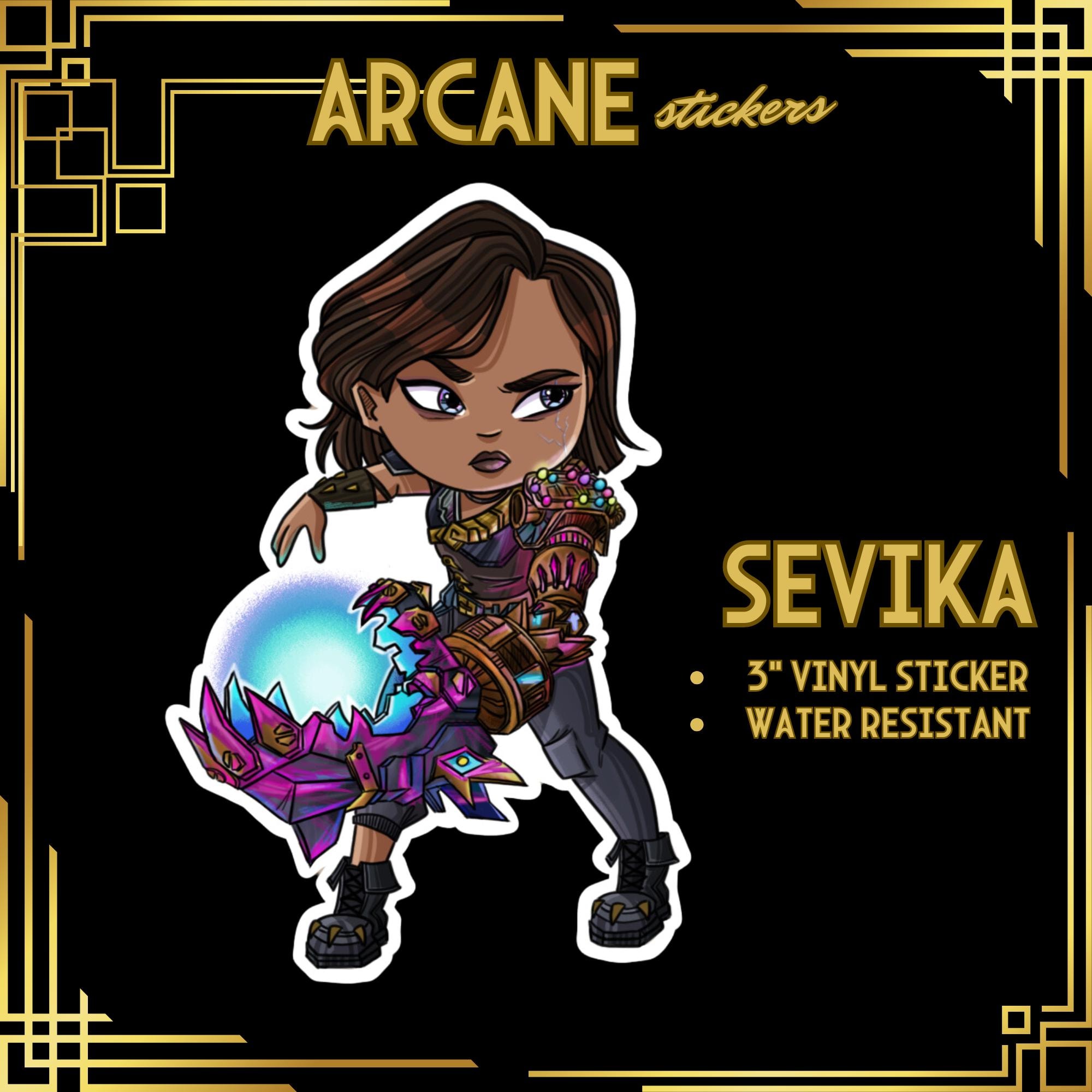 Arcane Sticker - Sevika
