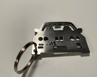 BMW M3 keyring, stainless steel