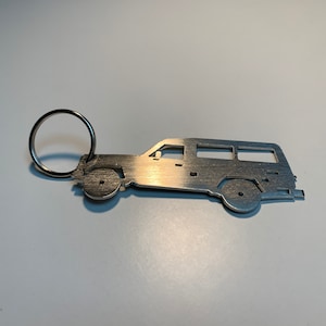 Toyota 78 keyring, stainless steel