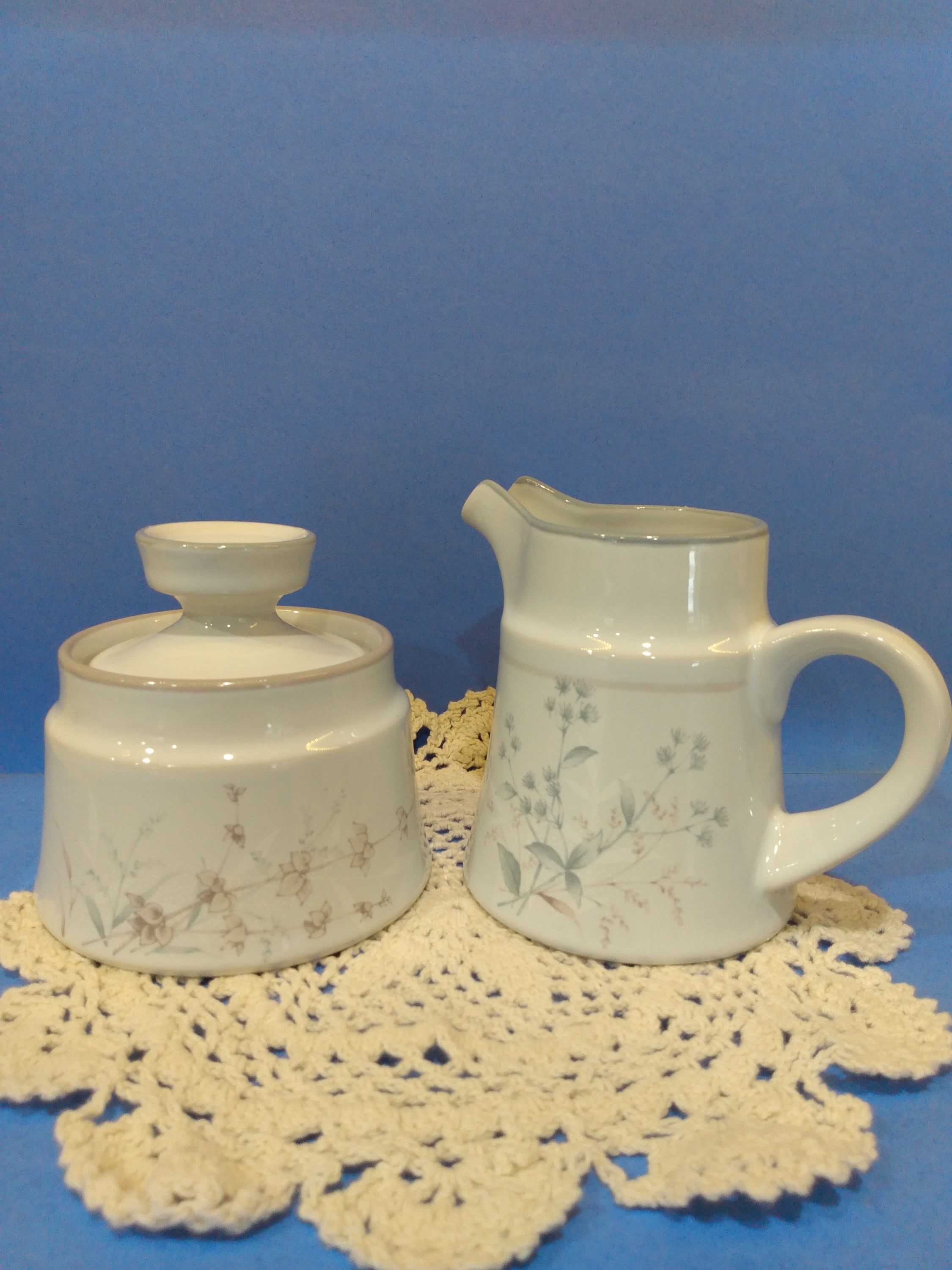 Serving Odds & Ends Home & Living 19821992 Creamer and Sugar Bowl set