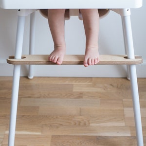 Footrest for IKEA highchair. Antilop, Evenflow footrest. Comfortable highchair leg wraps for baby