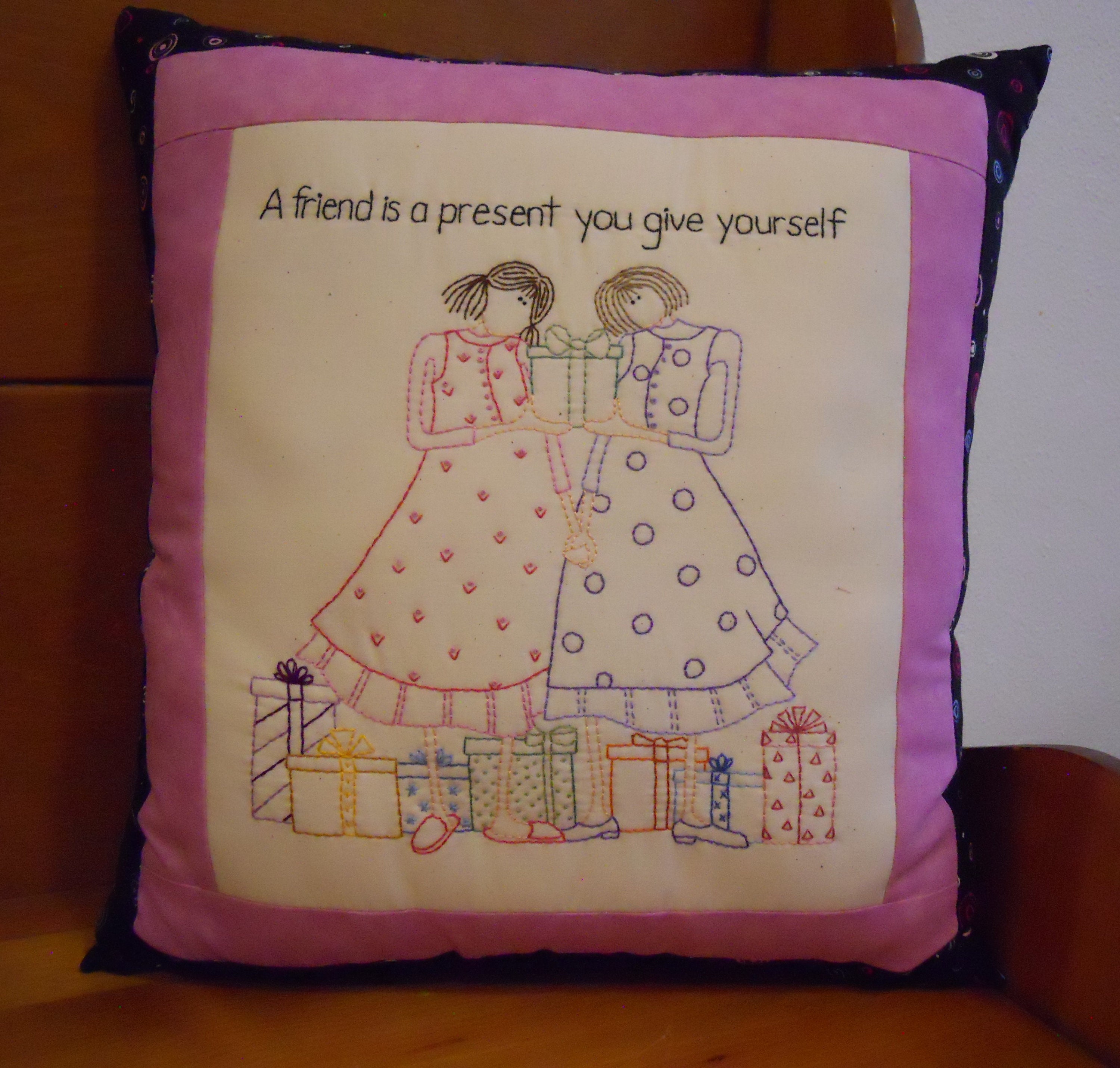 Friend Decorative Pillow Etsy