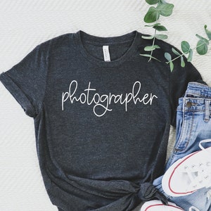 Photographer T-Shirt, Photography Life Shirt, Photog Tee, Women's T-shirt, Unisex Shirt,