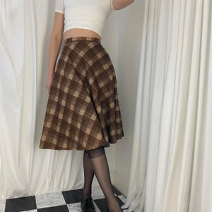 Long khaki 2025 skirts etsy
