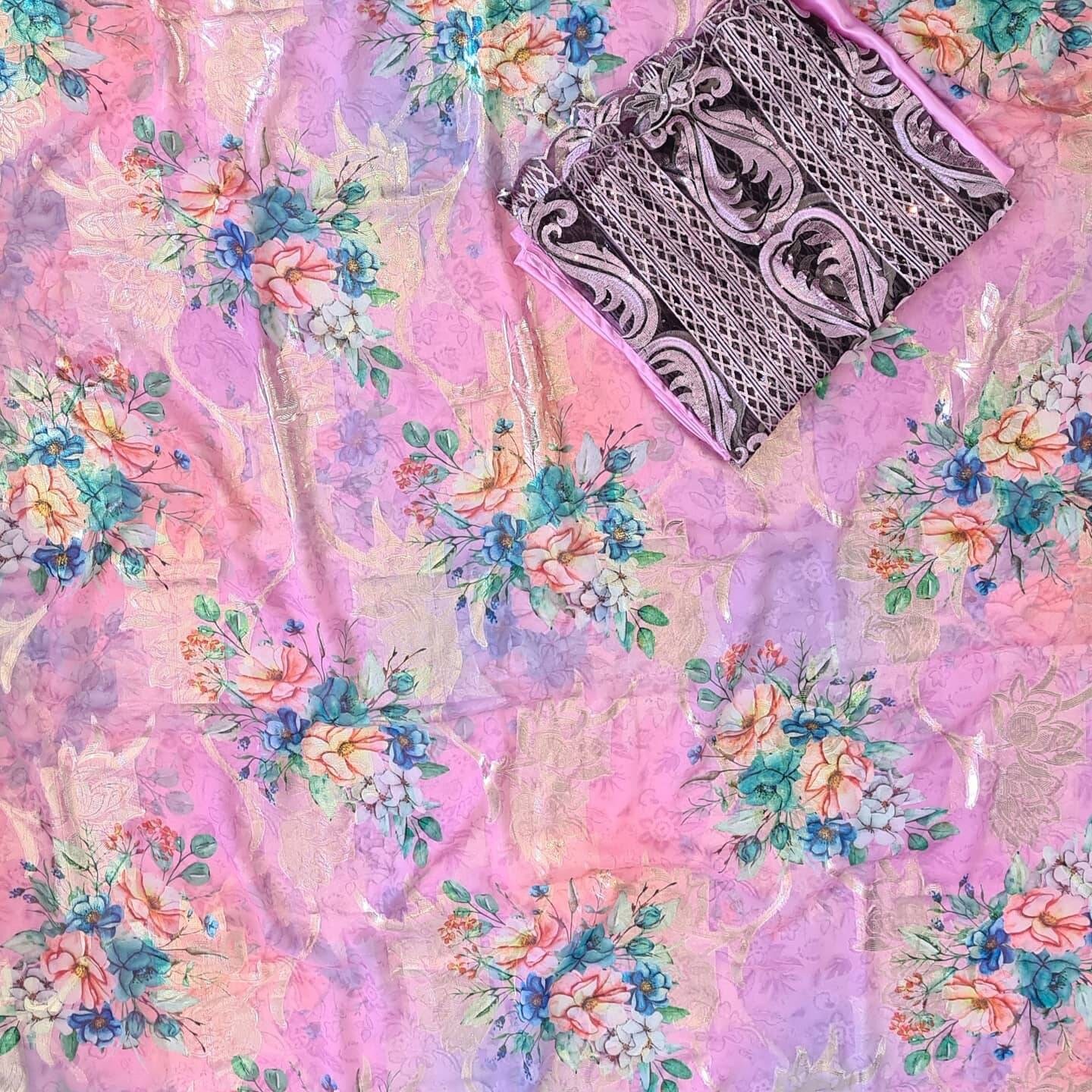 Pink pastel fransawi dirac somali dirac yemeni dirac | Etsy