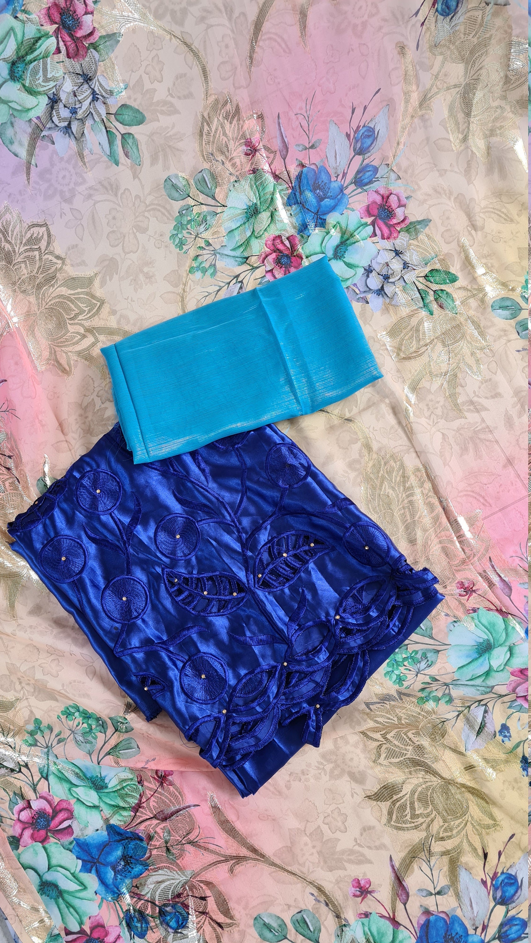 3 piece dirac set Colorful pastel fransawi dirac set somali | Etsy