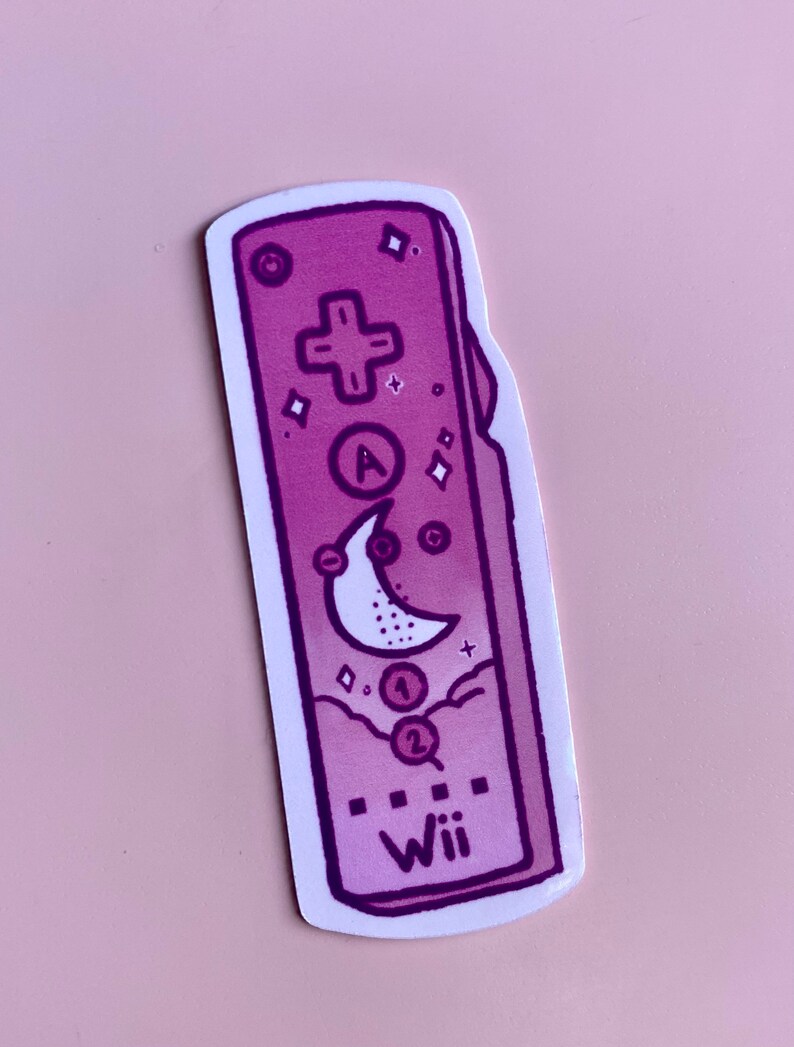 Pink Nintendo Sticker Pack &amp; Mini Art Print Nintendo Switch | Etsy