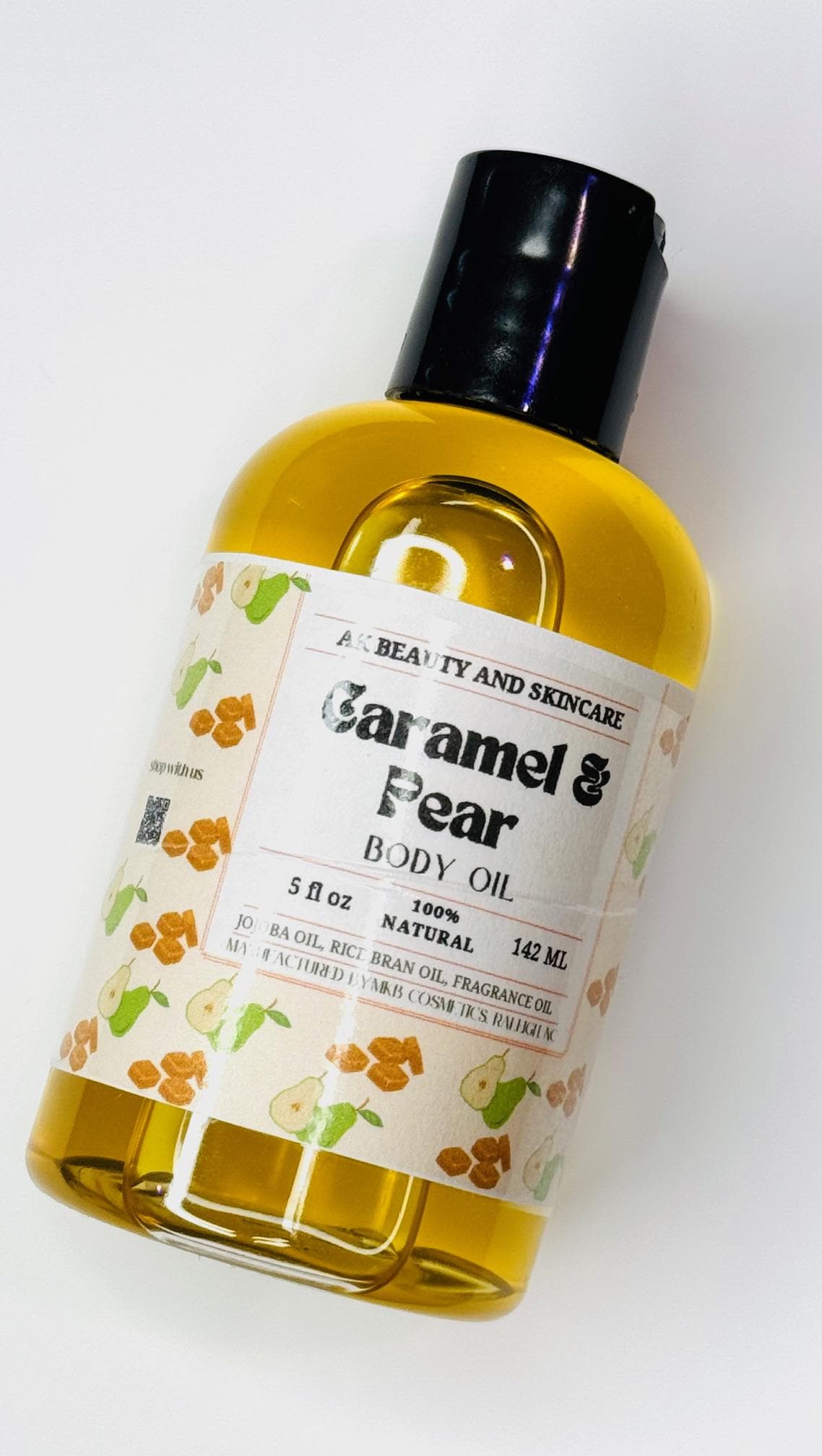 Caramel and Pear Body Oil, Massage Oil Bath Oil - Etsy