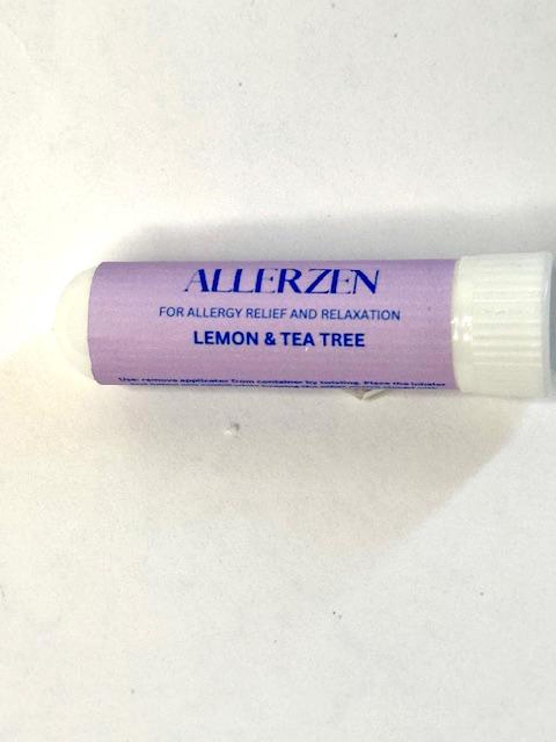 Aromatherapy Inhaler for Allergies and Relaxation, Lemon and Tea Tree ...