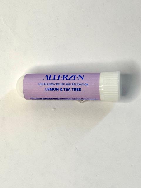 Aromatherapy Inhaler for Allergies and Relaxation, Lemon and Tea Tree ...