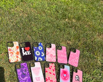 Estuches para teléfonos estéticos Y2K: estuches para teléfonos personalizados