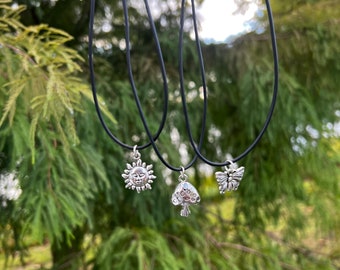 Collar de encanto: regalo para ella, regalo, para él, collar boho, collar de encanto, collar personalizado, collar hecho a mano