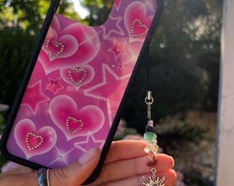 Charms de cristal para teléfono