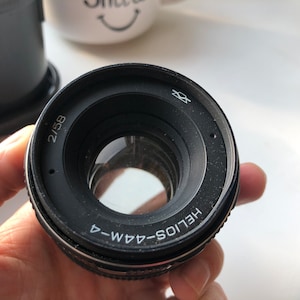 Sale, vintage, lens Helios 44M-4 58mm M42, made by USSR, compact, rare, most popular