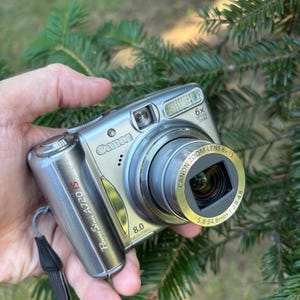 非常に人気のあるカメラ、動作する、クール、キヤノン、デジタルカメラ、キヤノンPowerShot A720、カメラ、初心者とプロ向け、コンパクト、動作する
