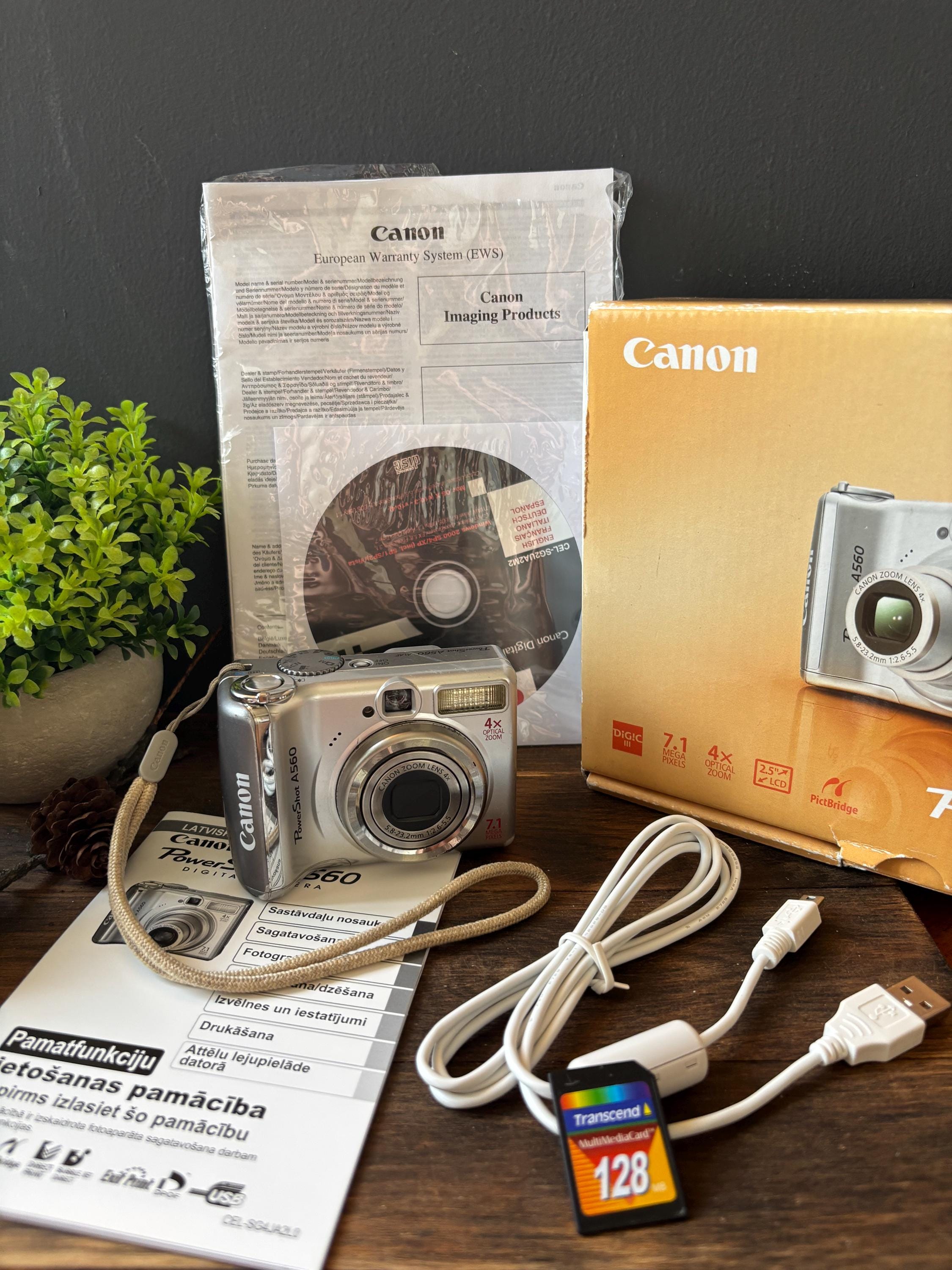 Canon Powershot A560 - Etsy