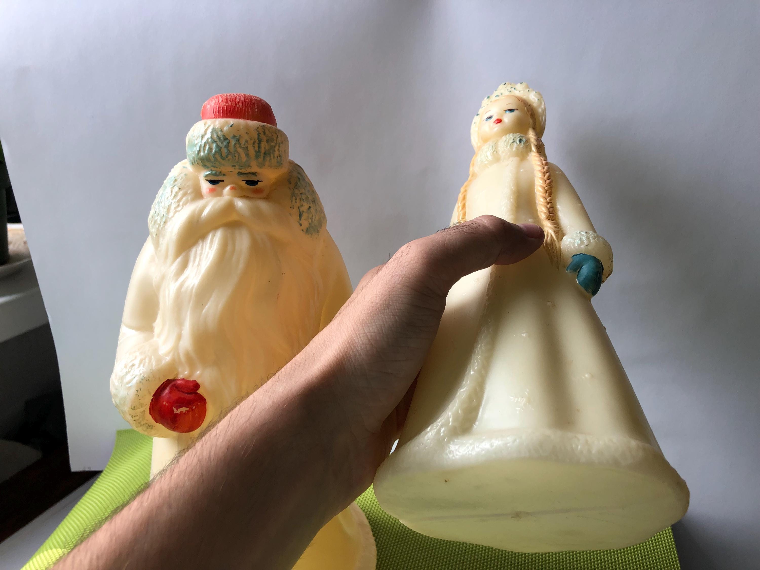 ロシアのデッド・モロズ、雪娘、サンタクロース、硬質プラスチック製