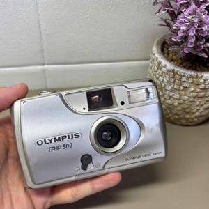 Rare Vintage Olympus Trip 500 35mm Film Camera | Compact Point and Shoot | Retro Analog Camera | Classic Film Photography Full working