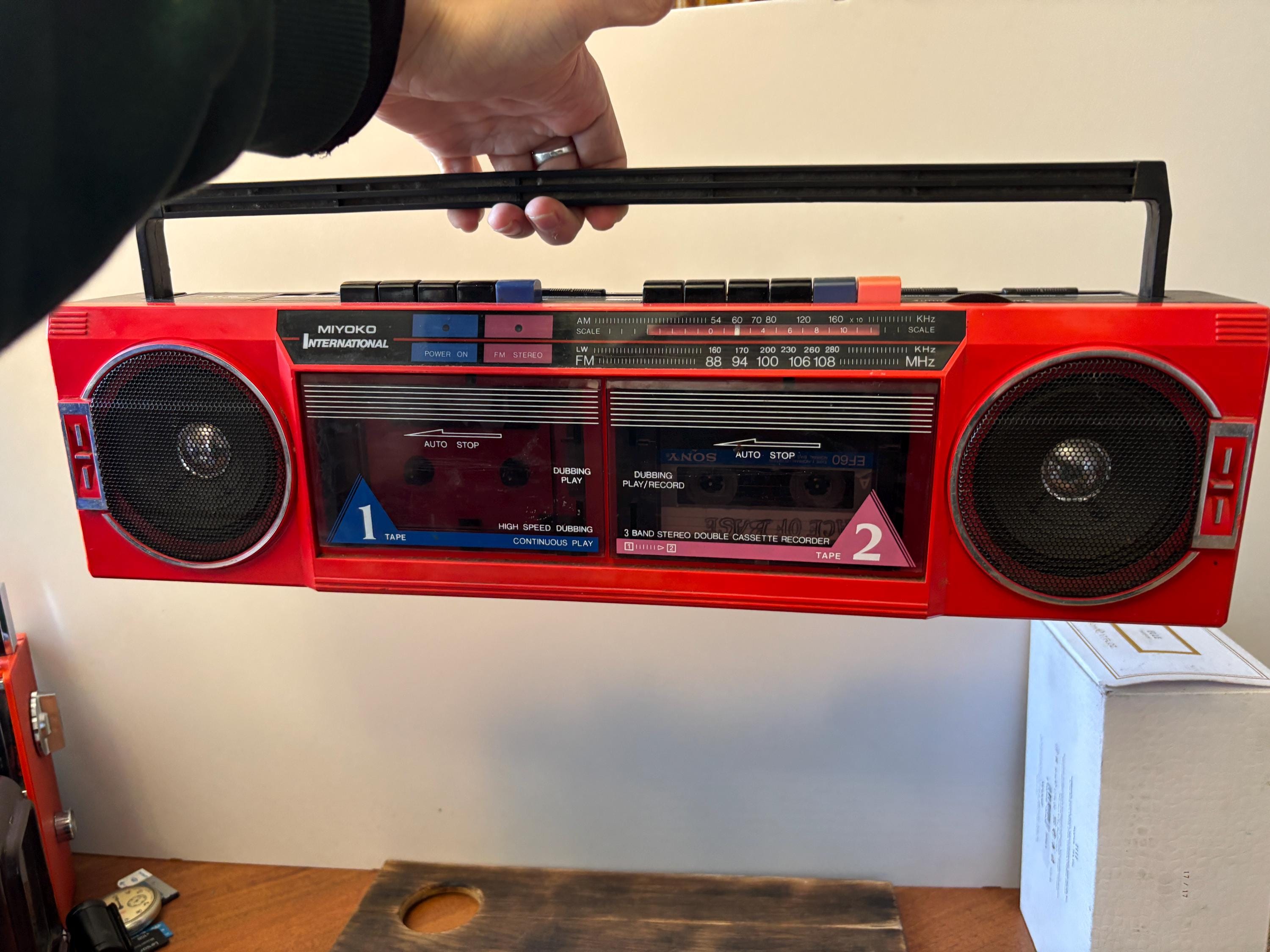 Very Rare Vintage Working Miyoko International AK-21 Tape Recorder