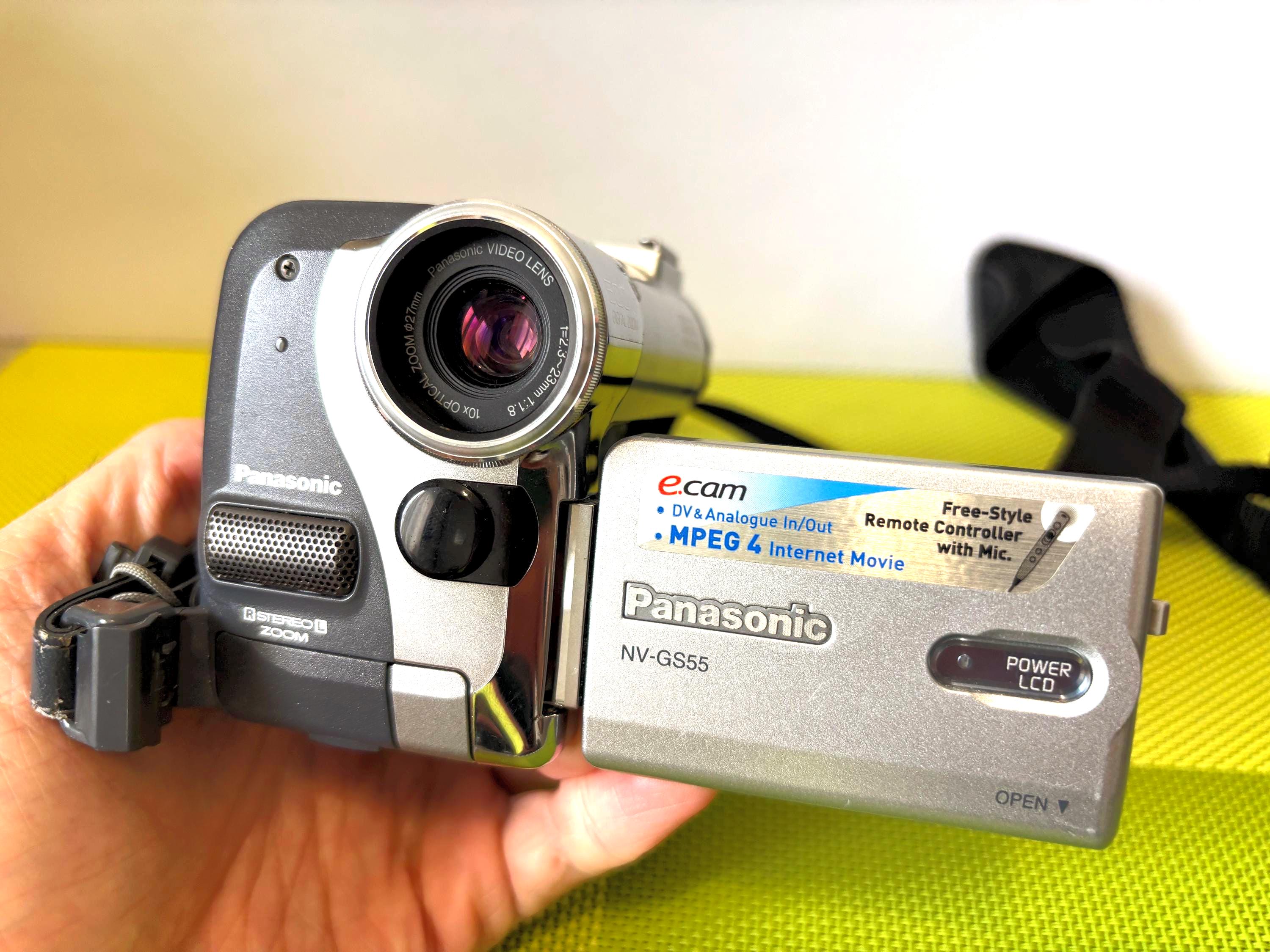Panasonic miniDVビデオカメラ NV-GS55 ⑨ Amazon.co.jp: パナソニック Panasonic NV-GS5 MiniDV ビデオカメラ