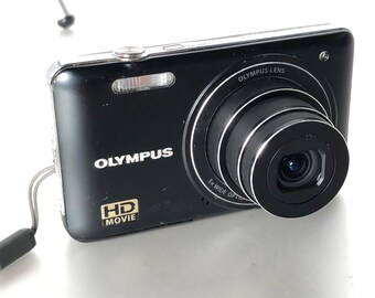 Very Popular Camera, Working, Cool, Olympus Digital Camera, Olympus VG-130 Black, Camera, For beginners and pros, compact