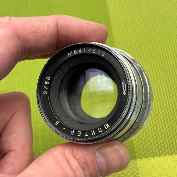 Working Jupiter-8 2/50 lens, rangefinder lens, m39 thread, great gift for photographer,rarity, collectible,compact,SSSR lens,rare,copy leica