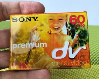 New,old,Sony Mini DV ,Video Cassette for camcorders,60 Premium digital video, video cassette Mini DV