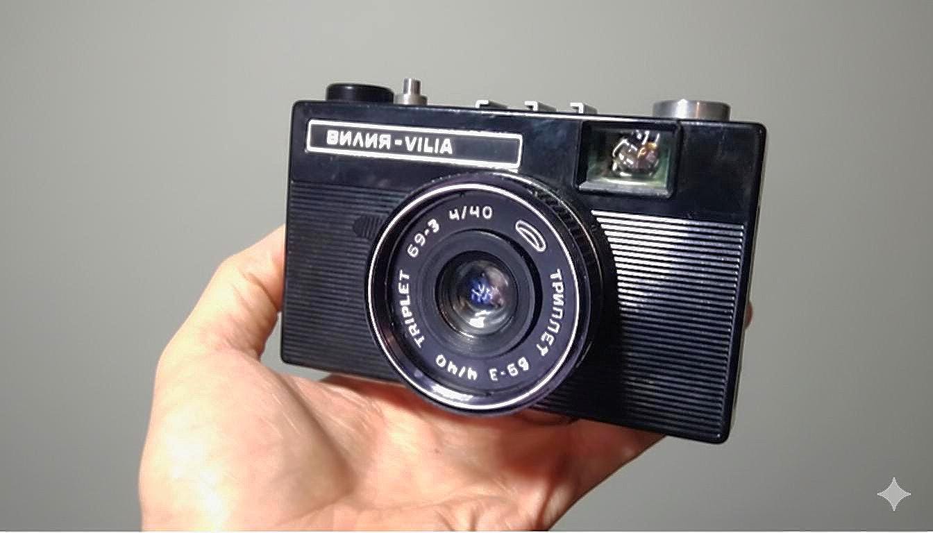 VILIA Soviet 35mm Film Camera,vintage Camera Vilia, BELOMO