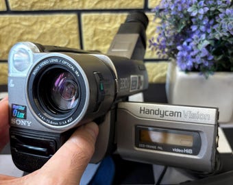 Sony Handycam DCR-TRV280 Digital 8 Camcorder With Nightshot Bundle