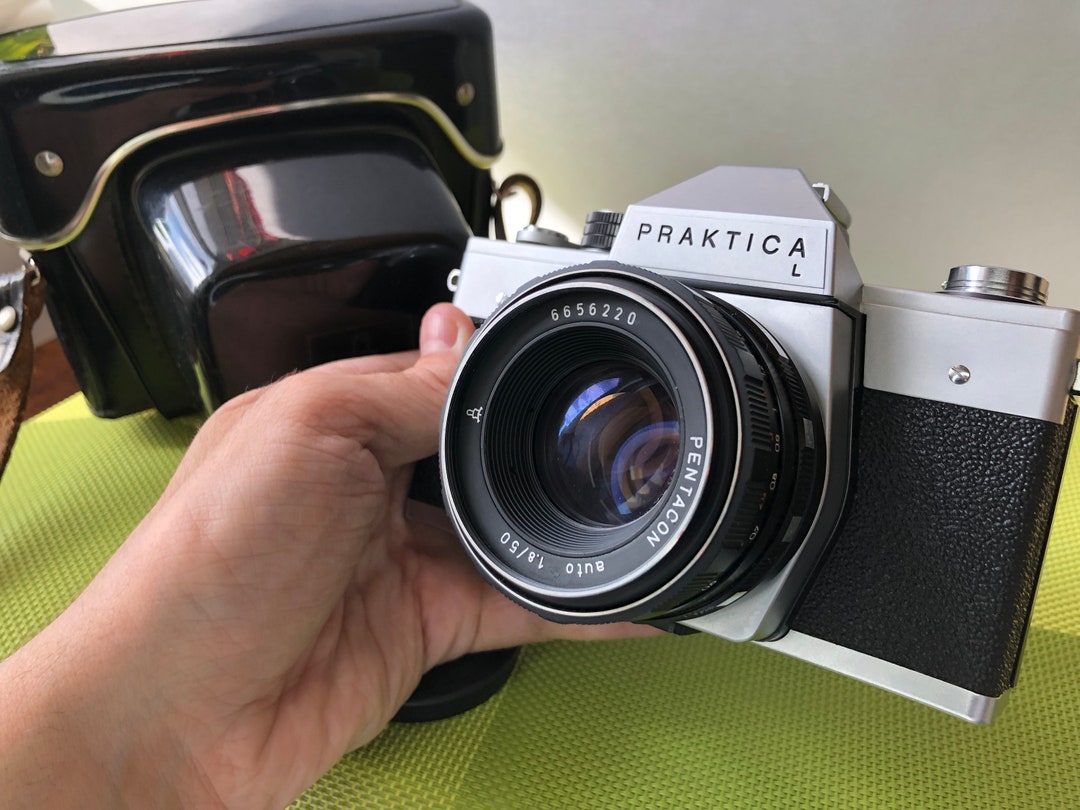 Film Camera Praktica L ,rare Working Vintage Soviet With an