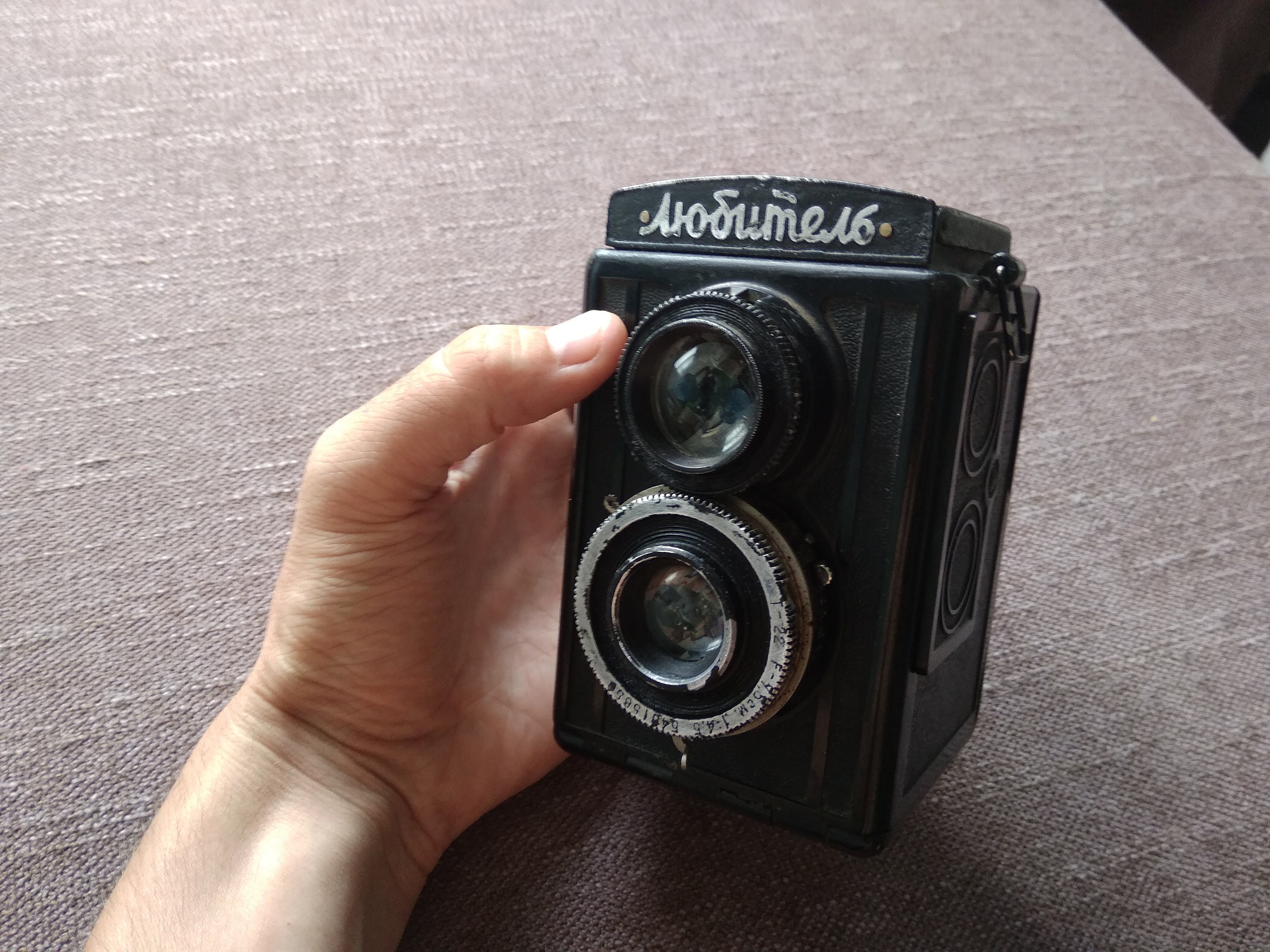 ビンテージ Lubitel 二眼レフフィルムカメラ ソビエト製 6x6 中判二眼