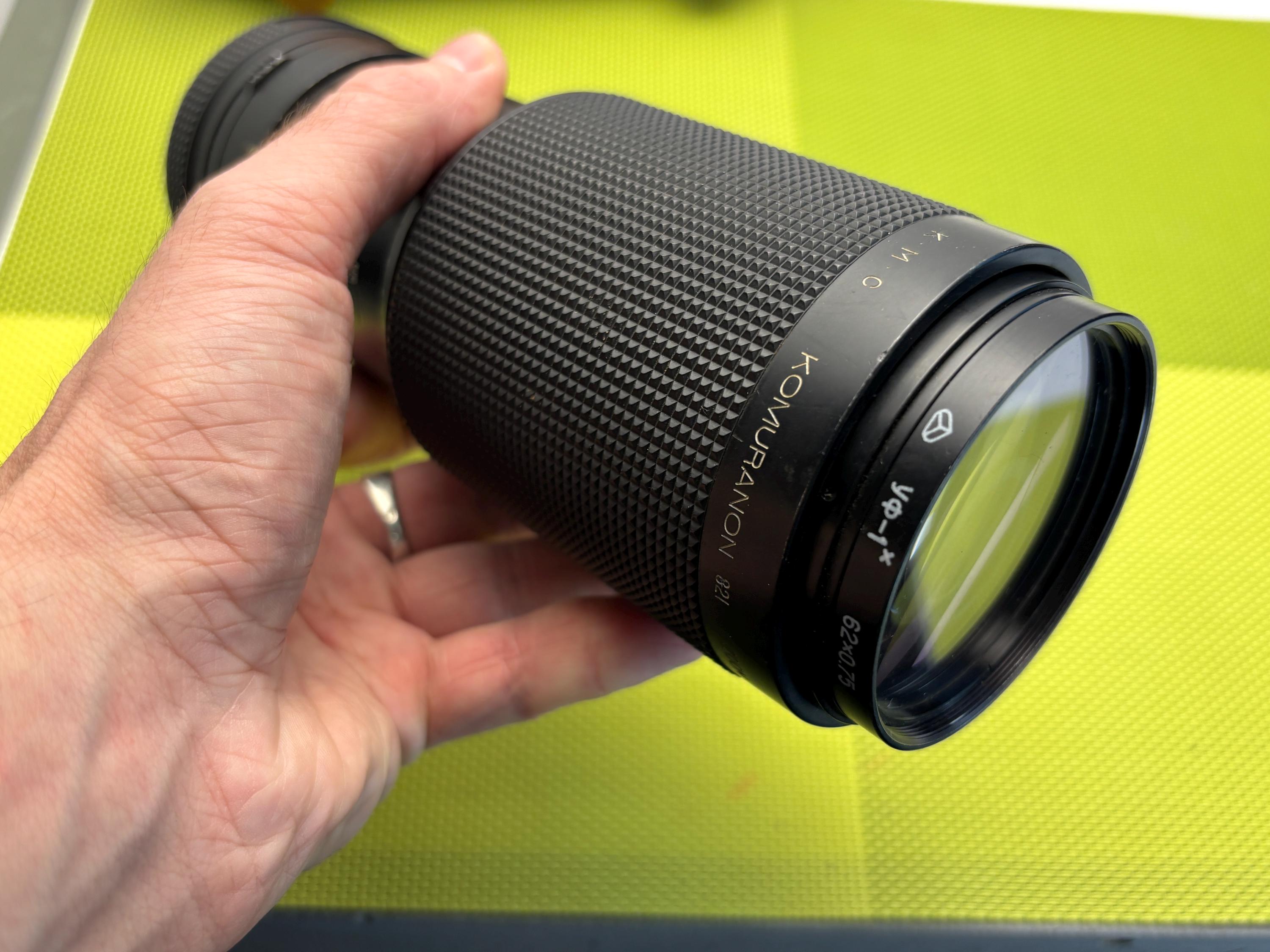 Very Rare, Komuranon 821 Zoom Lens 1:4.5 F=80-210mm, Collector's