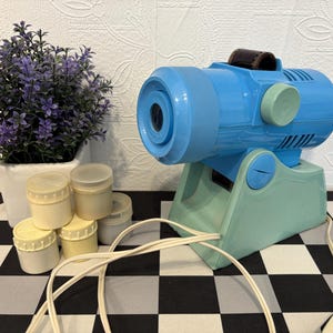 Collectible film projector,Rare, working film projector,Soviet Filmoscope ,Filmstrip, Filmstrip for children,Plus 5 filmstrips as a gift
