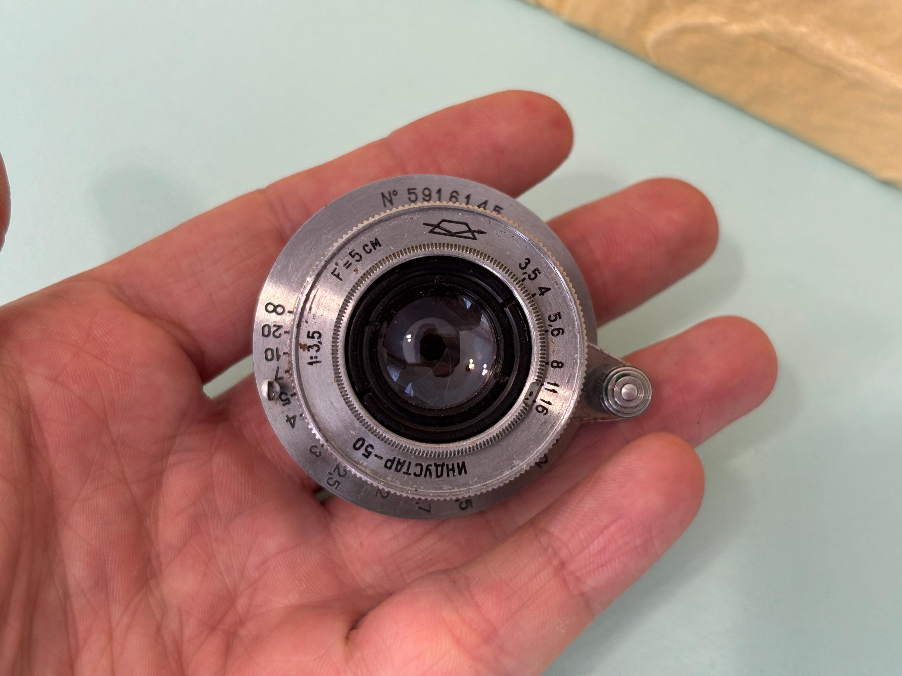 レンズ INDUSTAR - 50 ソビエトレンズ (3.5/50 mm) コピー ライカ