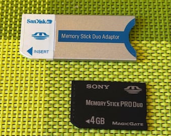 Working Adapter MSAC-M2 for Memory Stick PRO Duo Memory Card