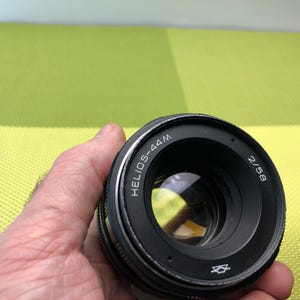SALE, vintage, lens Helios 44М 58mm M42, made by USSR, compact, rare, most popular