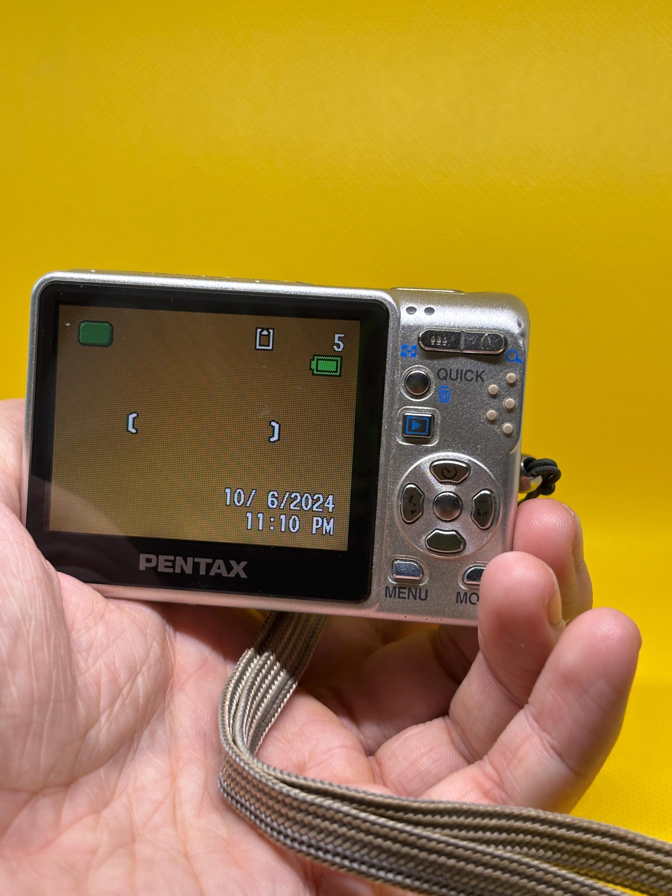 デジタルカメラ PENTAX OptioS5 動作するデジタルカメラペンタックスオプティオ、クールなペンタックス