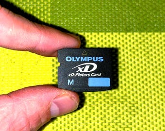 Working, original, memory card Olympus XD-Picture Card, Digital Card M 2GB, memory card for Olympus digital cameras, made in Korea