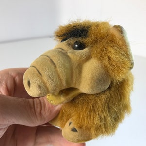 Vintage Alf, Plush Character, Vintage Souvenir, Plush Plush Alf Retro Alf Cartoon Toy Rare Toy, Popular Alpha Alien Show