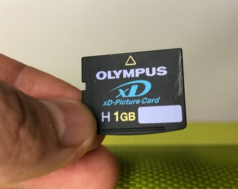 Working, original, memory card Olympus XD-Picture Card, Digital Card H 1GB, memory card for Olympus digital cameras