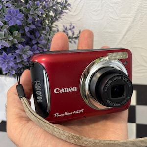 NEW Very popular camera, Working, cool,Canon digital camera,Canon PowerShot A495 , Camera, For beginners and profy, compact, working